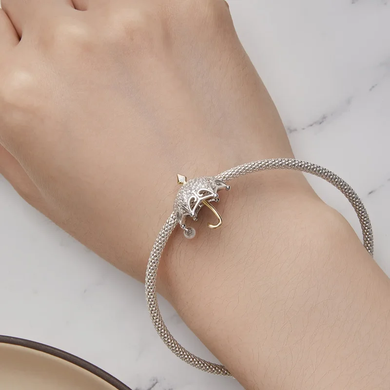 (bilde for) Pandora Style Small Paraply Charm - BSC862 - Vis 6