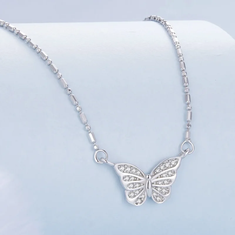 (bilde for) Pandora Style Smart Butterfly Halskjede - BSN352 - Vis 2