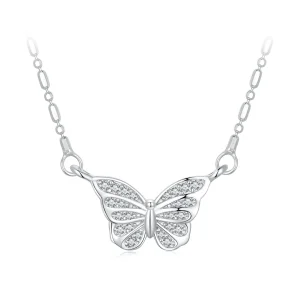 (bilde for) Pandora Style Smart Butterfly Halskjede - BSN352