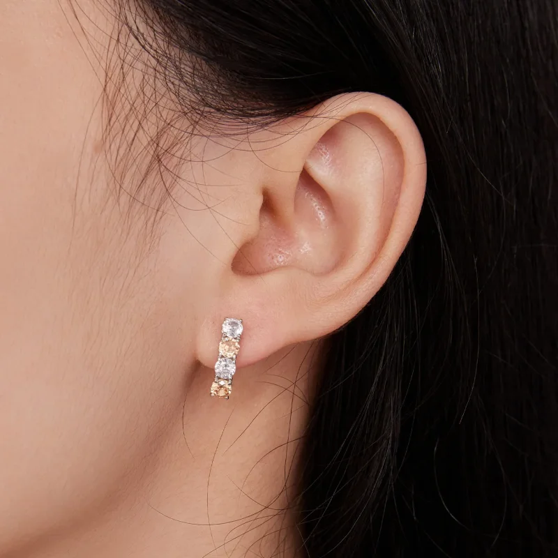 (bilde for) Pandora Style Snake Hoop øredobber - BSE792 - Vis 8