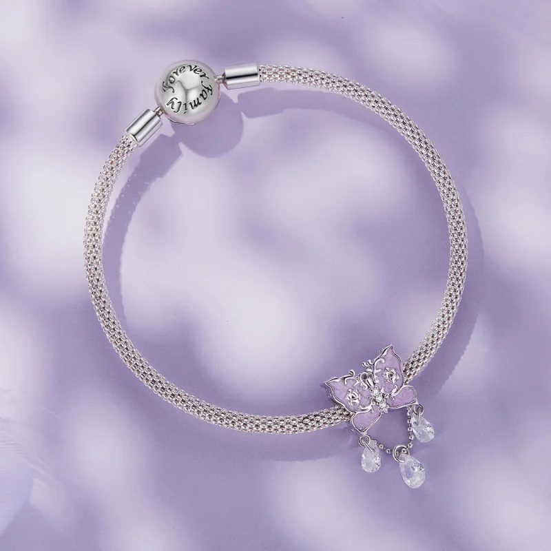 (bilde for) Pandora Style Sommerfugl Charm - SCC2543 - Vis 3