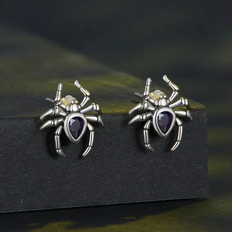 (bilde for) Pandora Style Spider Studs øredobber - BSE891 - Vis 2