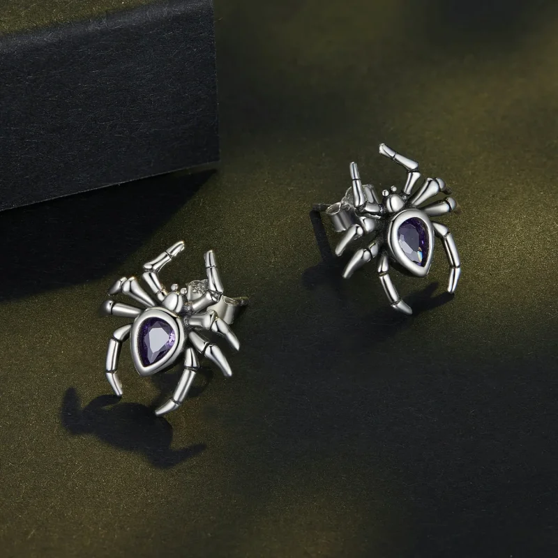 (bilde for) Pandora Style Spider Studs øredobber - BSE891 - Vis 3