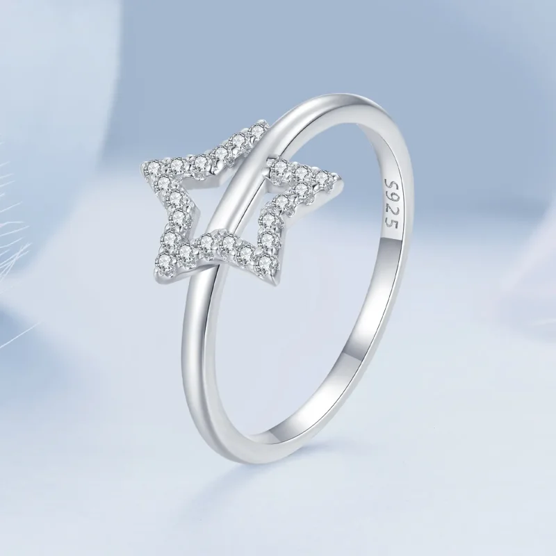 (bilde for) Pandora Style Star Ring - BSR450 - Vis 2