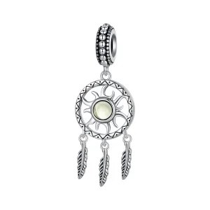(bilde for) Pandora Style Sun Dream Catcher Dangle - SCC2593