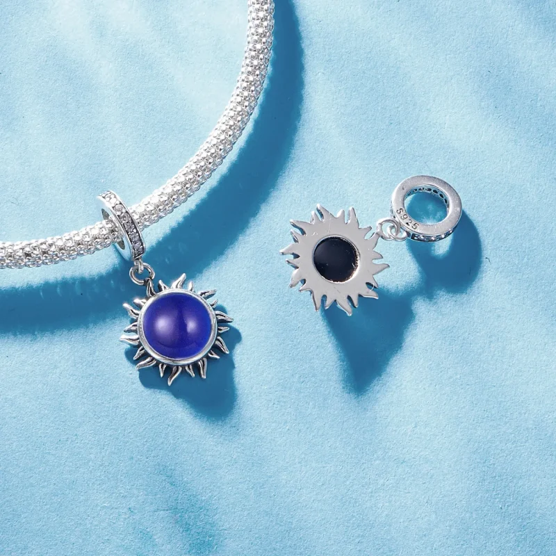 (bilde for) Pandora Style Sun Mood Stone Dangle - SCC2005-CF - Vis 4