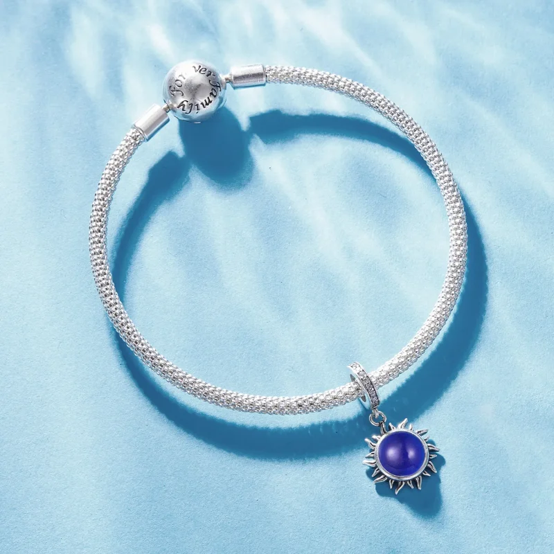 (bilde for) Pandora Style Sun Mood Stone Dangle - SCC2005-CF - Vis 5