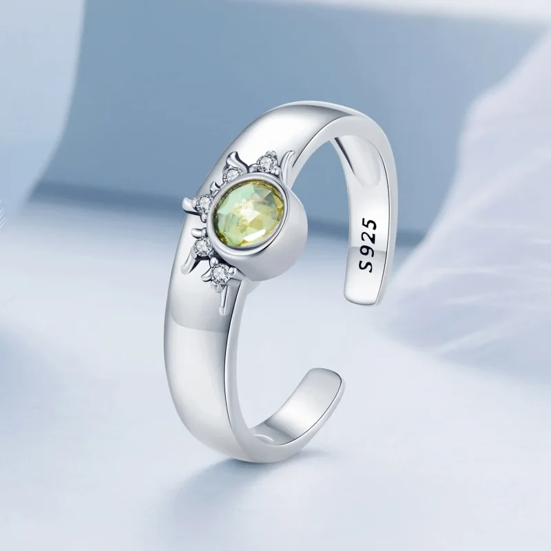 (bilde for) Pandora Style Sun, Moon and Stars Parring - BSR491-E - Vis 2