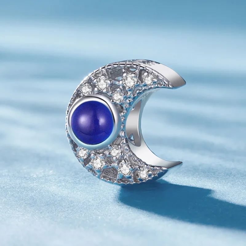 (bilde for) Pandora Style Thermosmell Moon Charm - BSC902 - Vis 2