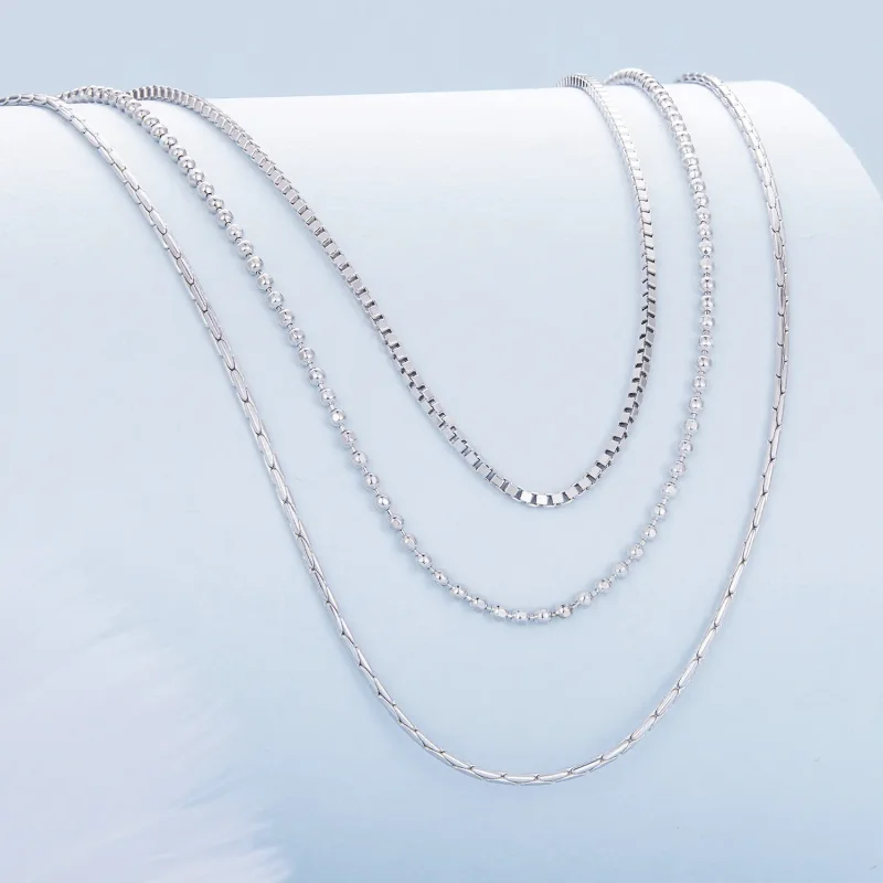 (bilde for) Pandora Style tre-etasjers halskjede - BSN333 - Vis 2