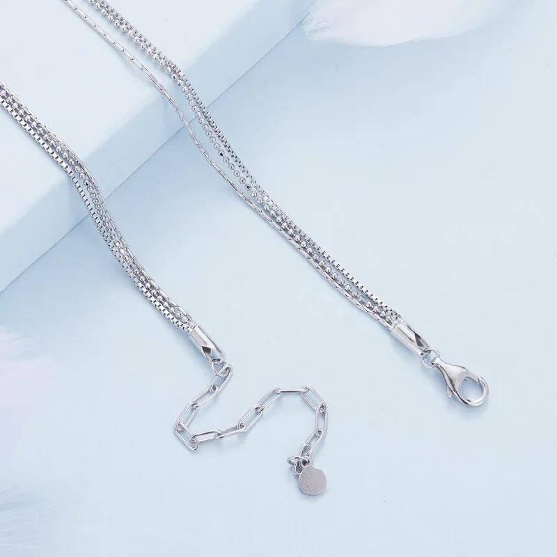 (bilde for) Pandora Style tre-etasjers halskjede - BSN333 - Vis 5