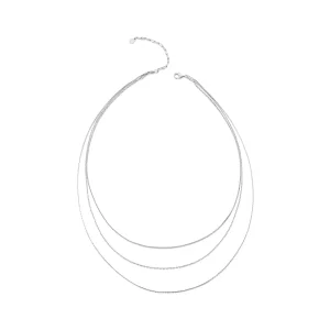 Pandora Style tre-etasjers halskjede - BSN333 (bilde for) Pandora Style tre-etasjers halskjede - BSN333
