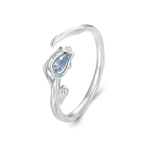 (bilde for) Pandora Style Tulip Open Ring - BSR465-E