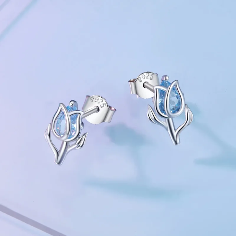 (bilde for) Pandora Style Tulip Studs øredobber - BSE873 - Vis 2