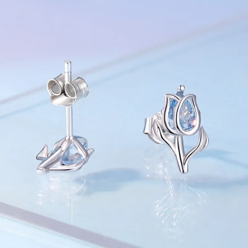(bilde for) Pandora Style Tulip Studs øredobber - BSE873 - Vis 4