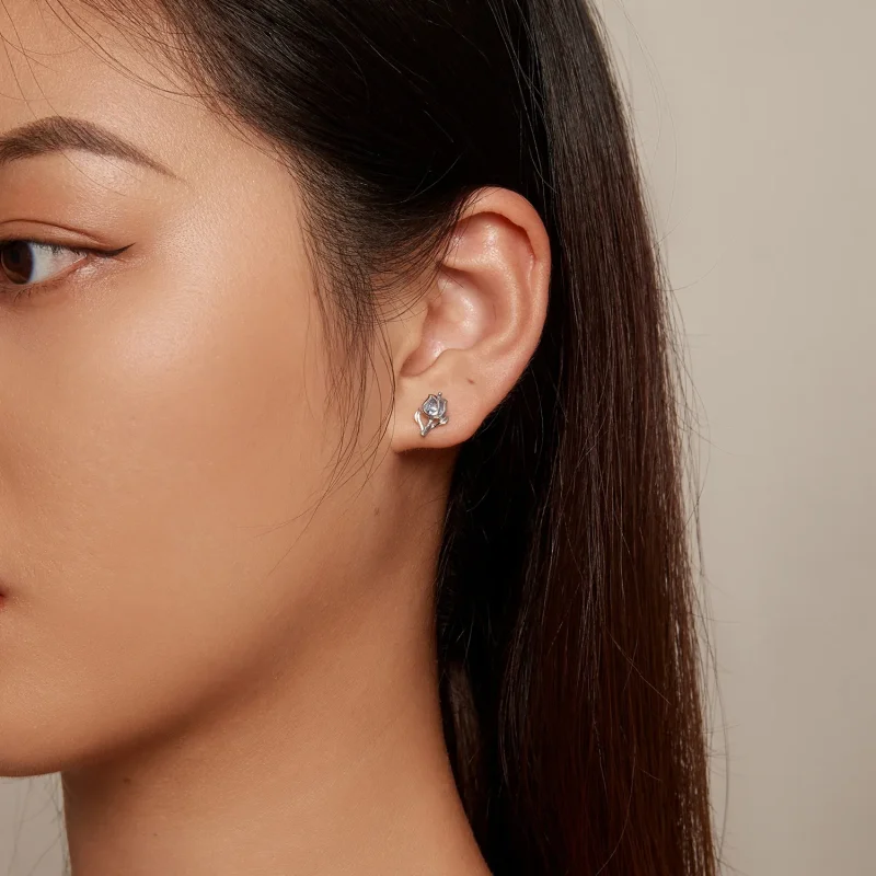 (bilde for) Pandora Style Tulip Studs øredobber - BSE873 - Vis 5