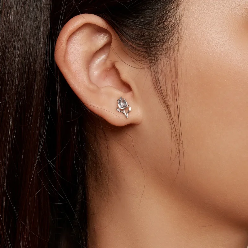 (bilde for) Pandora Style Tulip Studs øredobber - BSE873 - Vis 6