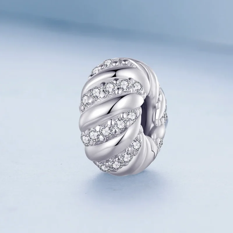 (bilde for) Pandora Style Twist Silikon Spacer - BSC905 - Vis 2