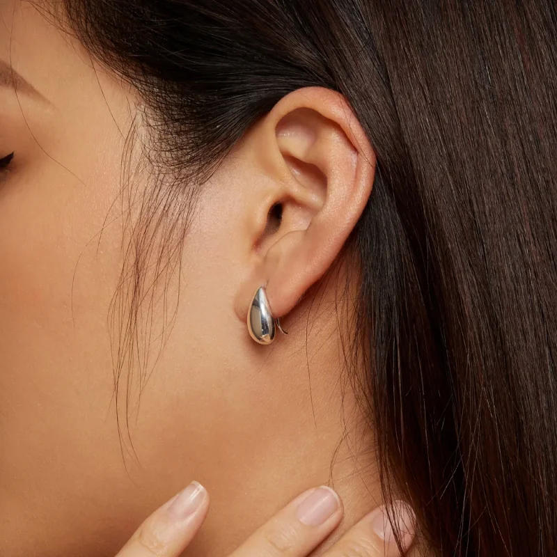 (bilde for) Pandora Style Vanndråper Glare Stud øredobber - BSE869 - Vis 6