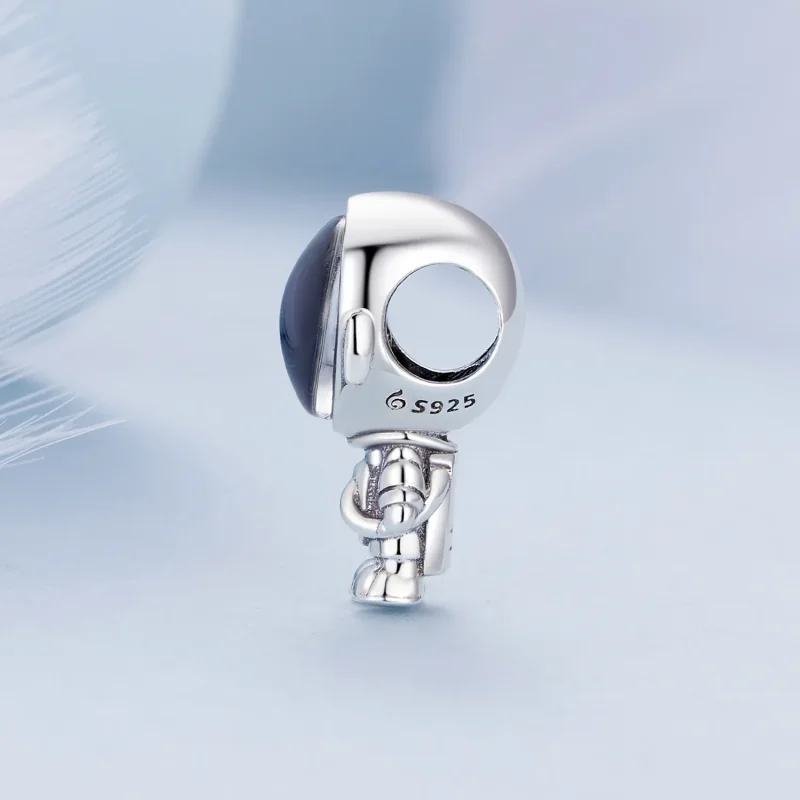 (bilde for) Pandora Style Varmfølende Astronaut Charm - BSC578-CF - Vis 4