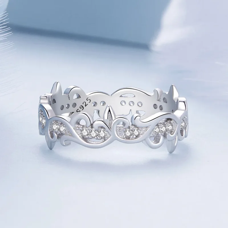 (bilde for) Pandora Style Vine Ring - BSR489 - Vis 3