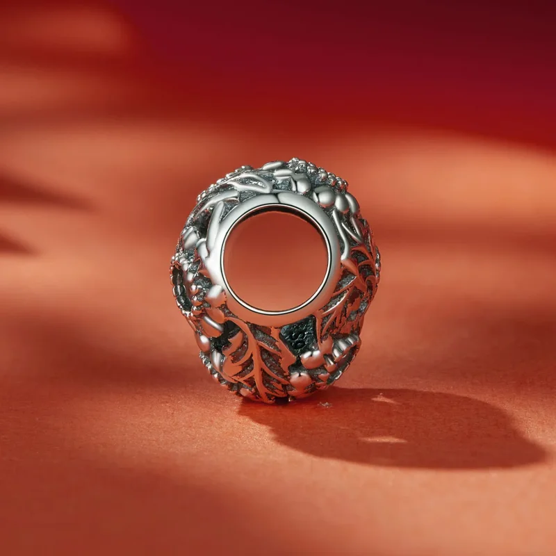 (bilde for) Pandora Style Vintage Vine Charm - SCC2610 - Vis 3
