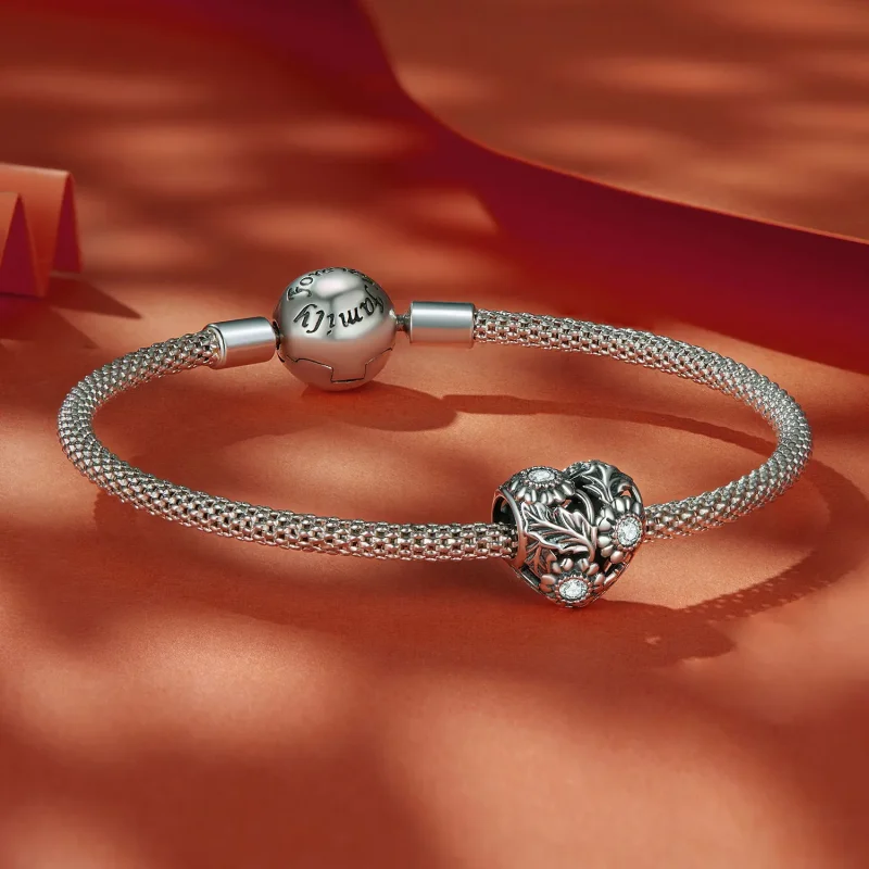 (bilde for) Pandora Style Vintage Vine Charm - SCC2610 - Vis 5