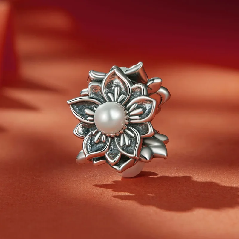 (bilde for) Pandora Style Vintage Vine Charm - SCC2611 - Vis 2