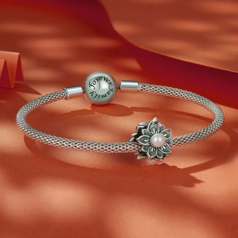 (bilde for) Pandora Style Vintage Vine Charm - SCC2611 - Vis 5