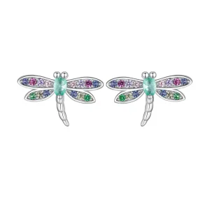 (bilde for) Øredobber i Pandora-stil Dragonfly Studs - BSE795