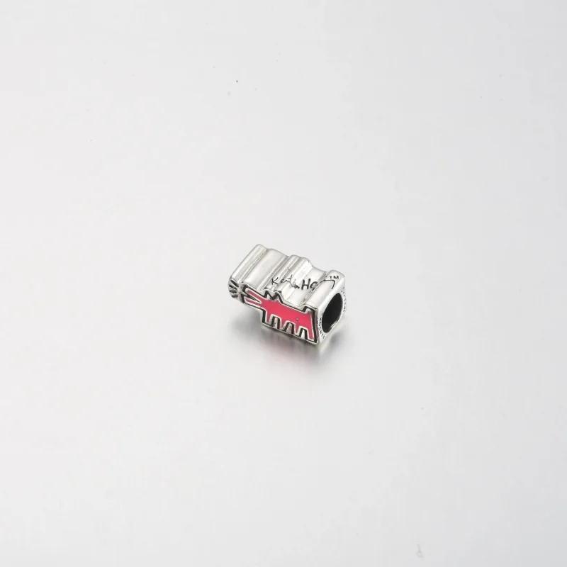 (bilde for) Keith Haring™ x Pandora Barking Dog Charm - 792218C01 - Vis 2