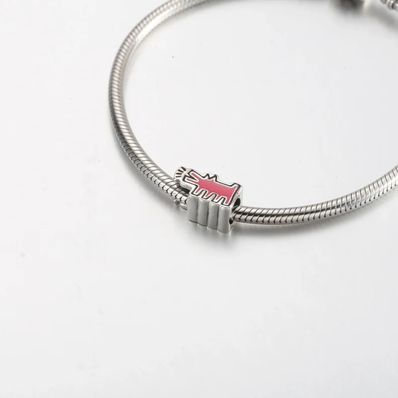 (bilde for) Keith Haring™ x Pandora Barking Dog Charm - 792218C01 - Vis 5