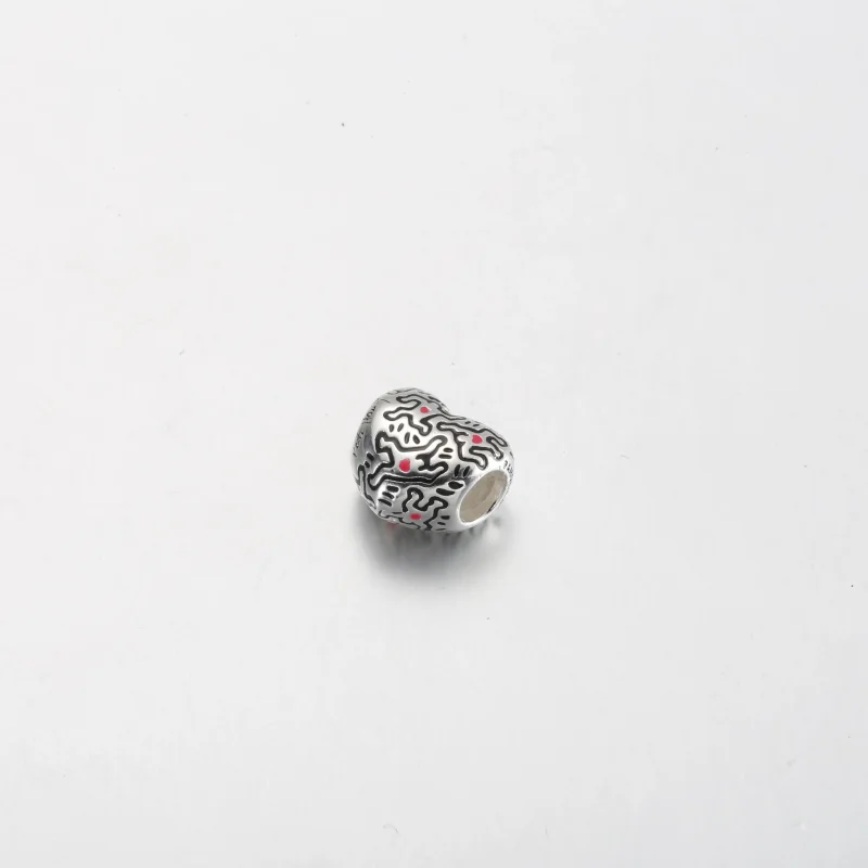 (bilde for) Keith Haring™ x Pandora Line Art People Charm - 792224C01 - Vis 3