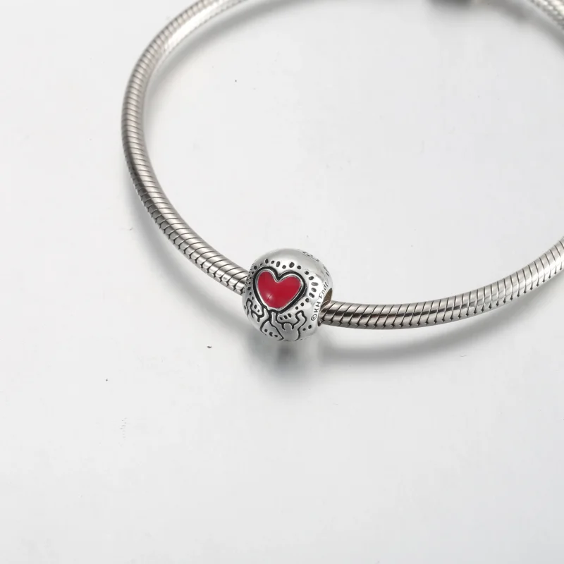 (bilde for) Keith Haring™ x Pandora Love and Figures Charm - 792225C01 - Vis 5