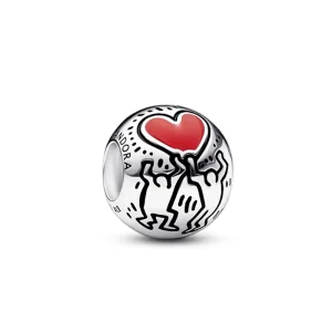 (bilde for) Keith Haring™ x Pandora Love and Figures Charm - 792225C01
