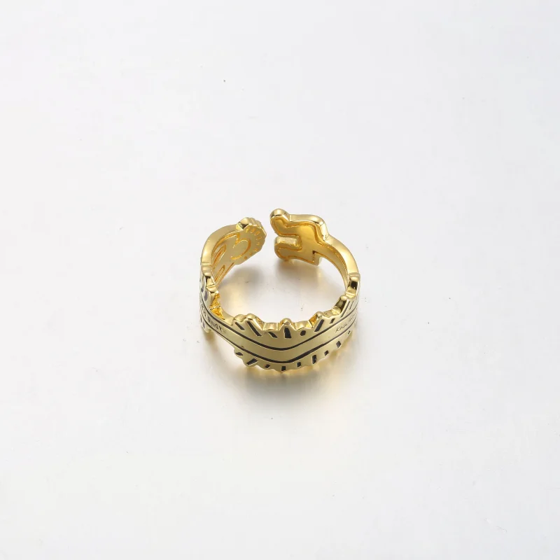 (bilde for) Keith Haring™ x Pandora Wavy Figur Åpen Ring ​ - 162226C01 - Vis 5