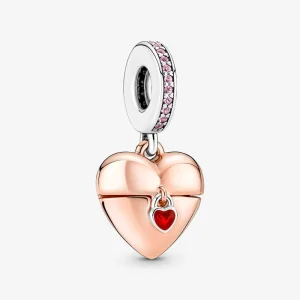 (bilde for) Moderne LovePod PANDORA Rose anheng med klare cubic zirconia - 380795C01