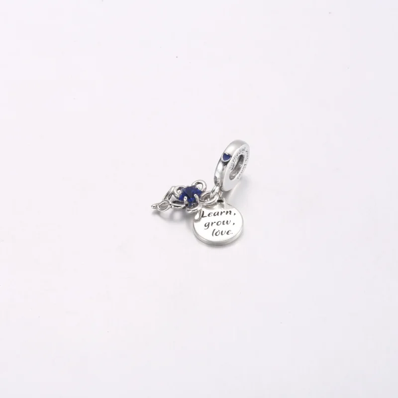 (bilde for) Pandora Blomstrende Blomst Dobbel Hengende Charm - 792293C01 - Vis 2
