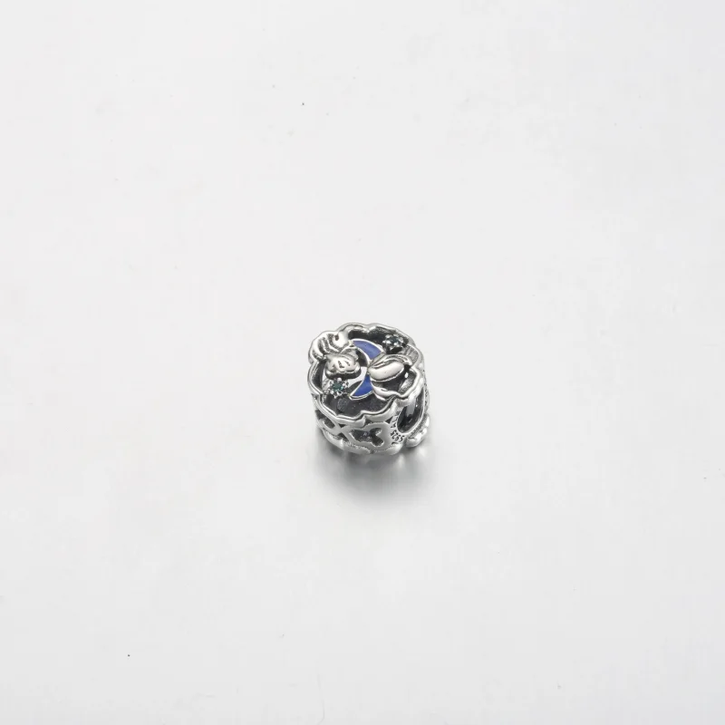 (bilde for) Pandora Disney Aladdin, Prinsesse Jasmine og Genie Glow-in-the-dark Charm - 7923 - Vis 2