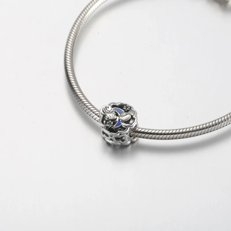 (bilde for) Pandora Disney Aladdin, Prinsesse Jasmine og Genie Glow-in-the-dark Charm - 7923 - Vis 5