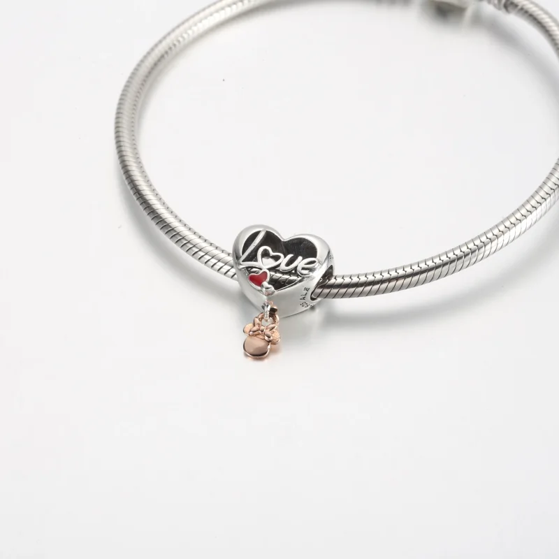 (bilde for) Pandora Disney Minni Mus Mor Hjerte Charm - 781142C01 - Vis 5