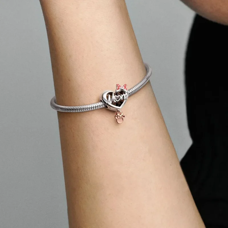 (bilde for) Pandora Disney Minni Mus Mor Hjerte Charm - 781142C01 - Vis 6