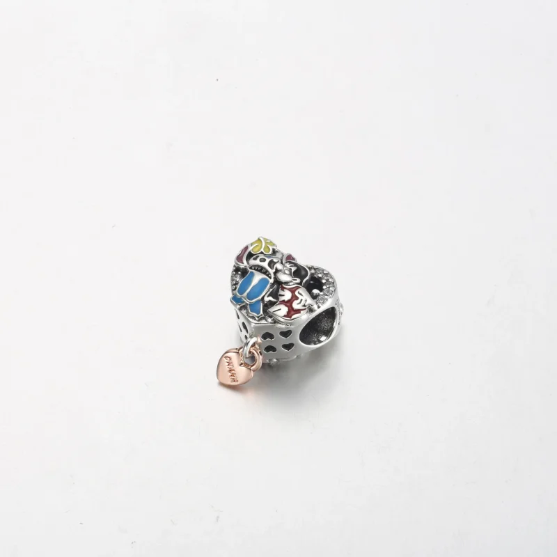 (bilde for) Pandora Disney Ohana Lilo & Stitch Inspirert Charm - 781682C01 - Vis 2
