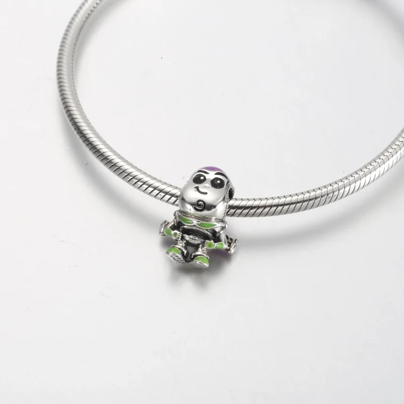 (bilde for) Pandora Disney Pixar Buzz Lightyear Charm - 792024C01 - Vis 5