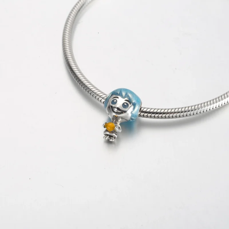 (bilde for) Pandora Disney Pixar Joy Selvlysende Memory Orb Charm - 792028C01 - Vis 5