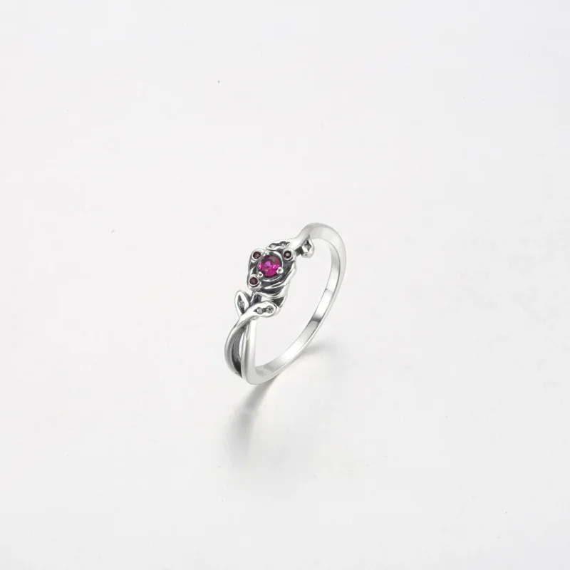 (bilde for) Pandora Disney Skjønnheten og Udyret Rose Ring - 190017C01 - Vis 2