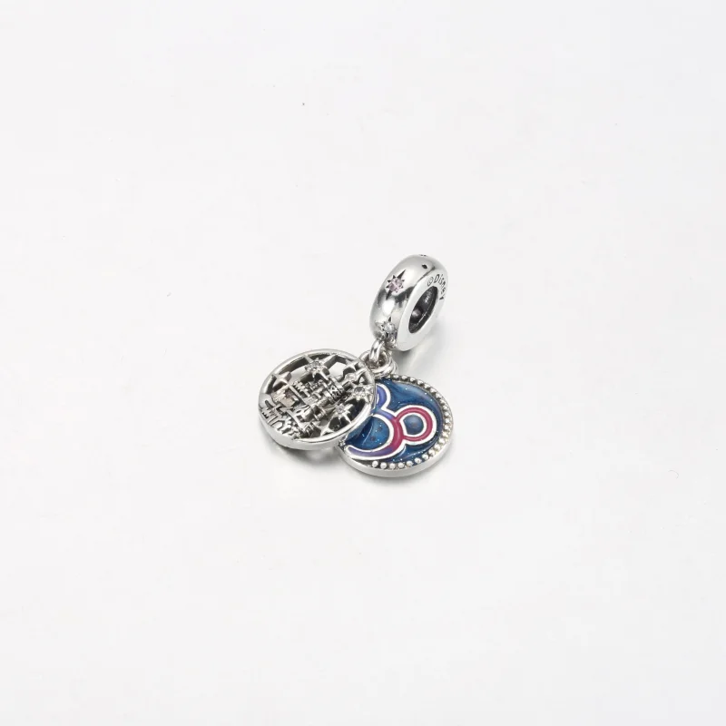 (bilde for) Pandora Disneyland Paris 30-årsjubileum Dangle Charm - 791674C01 - Vis 2