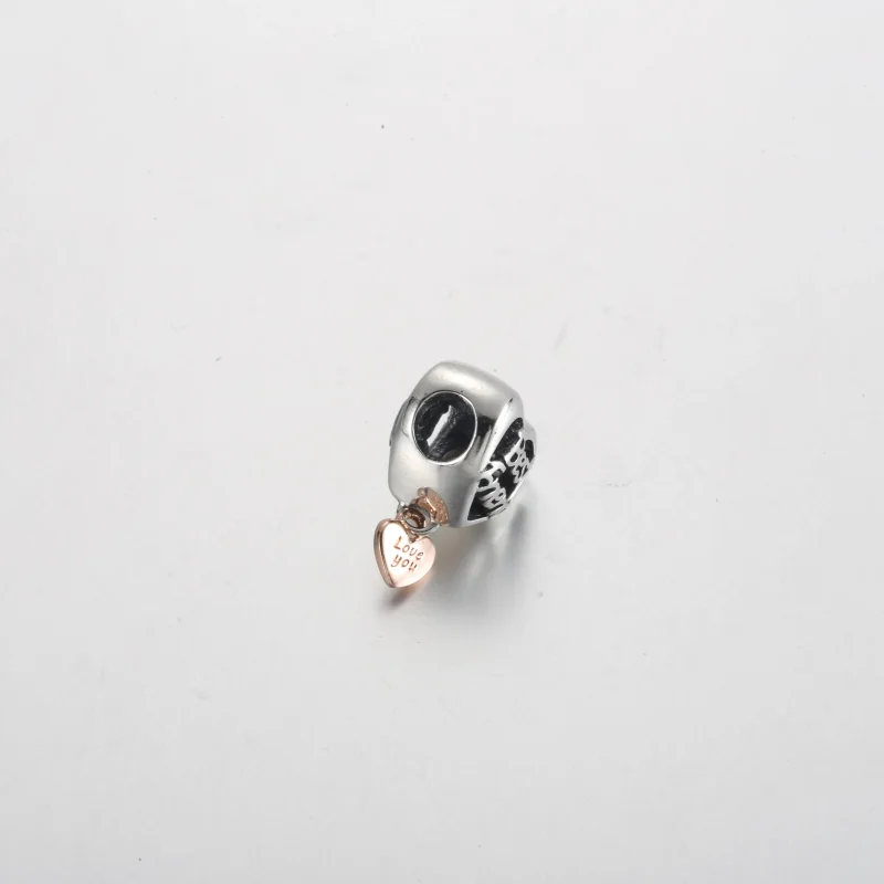(bilde for) Pandora Elsk din beste venn Hjerteformet Charm - 782243C00 - Vis 4