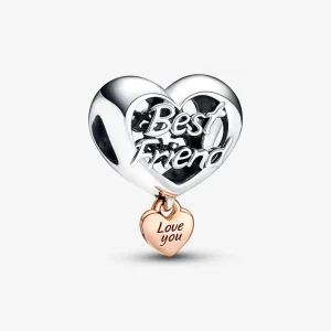 (bilde for) Pandora Elsk din beste venn Hjerteformet Charm - 782243C00