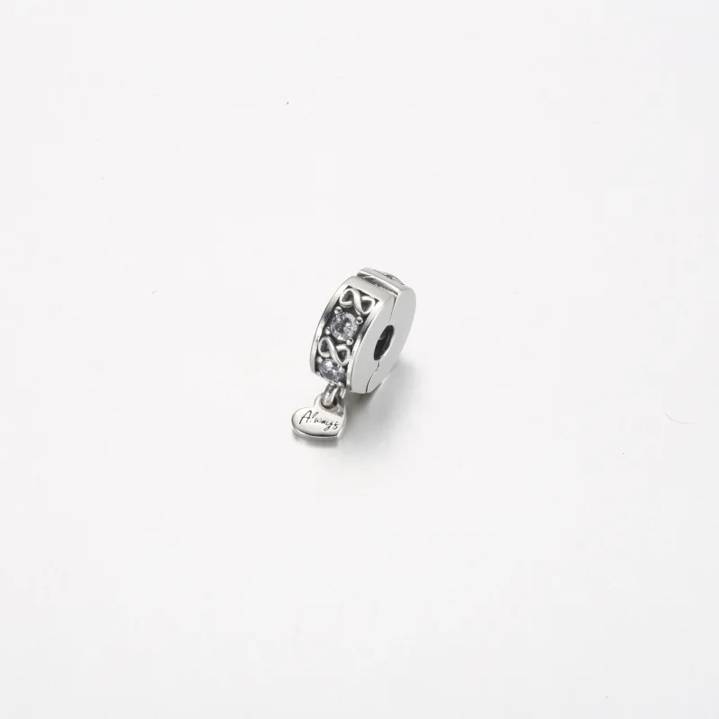 (bilde for) Pandora Familie For Alltid Pavé Klemme Charm - 791151C01 - Vis 2